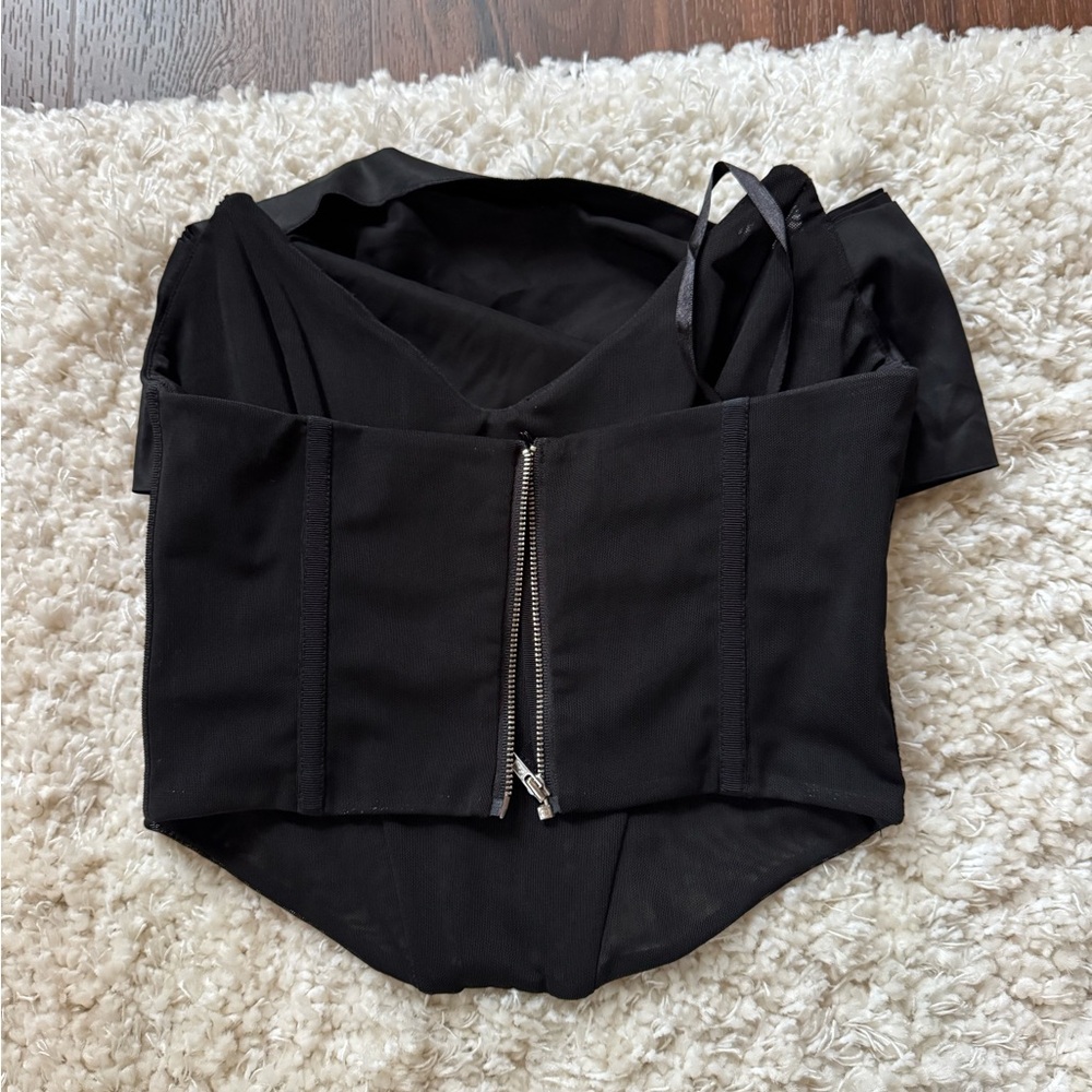 NBD Hailee Bustier Top in Black • S - Picture 8 of 8